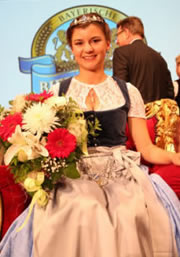 Lena Hochstrasser - The new Bavarian Beer Queen (Pic by Brauerbund)